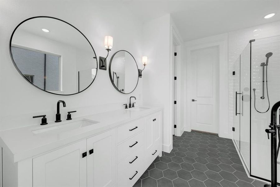 Furnished interior view inside a new home in Kreymer at the Park, Wylie (Image 31). Furnished interior view inside a new home in Kreymer at the Park, Wylie (Image 31).