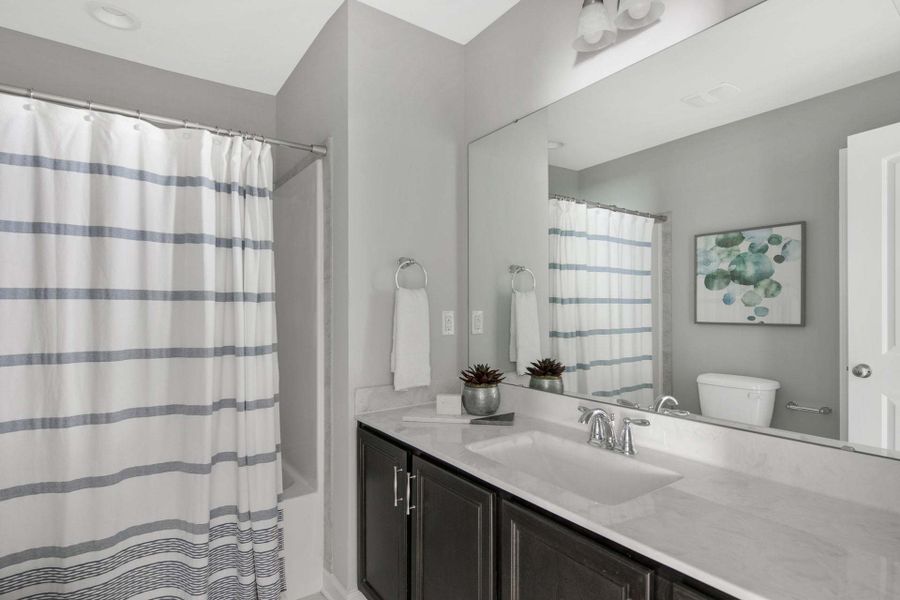 Representative furnished interior of a home built from the Rivermist by Caviness & Cates Communities in Maggie Way, Wendell (Image 274).