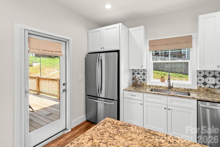 Furnished interior view inside a new home in , Asheville (Image 8). Furnished interior view inside a new home in , Asheville (Image 8).