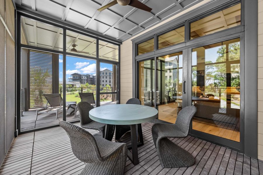 Furnished interior view inside a new home in , Kiawah Island (Image 14).