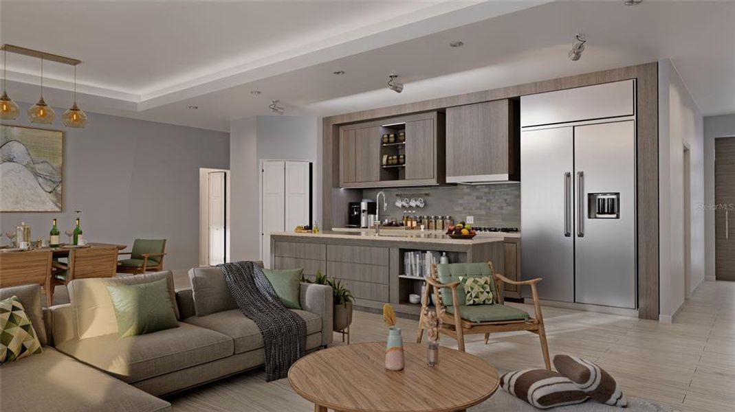 Furnished interior view inside a new home in , Port Charlotte (Image 12).