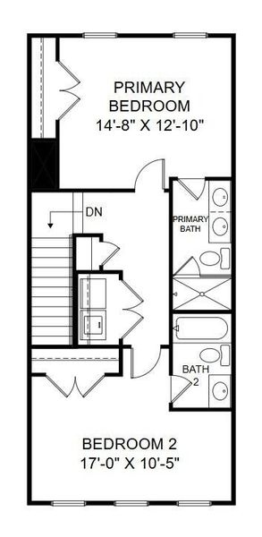 2D floor plan layout of this home in , Summerville, SC (Image 4).