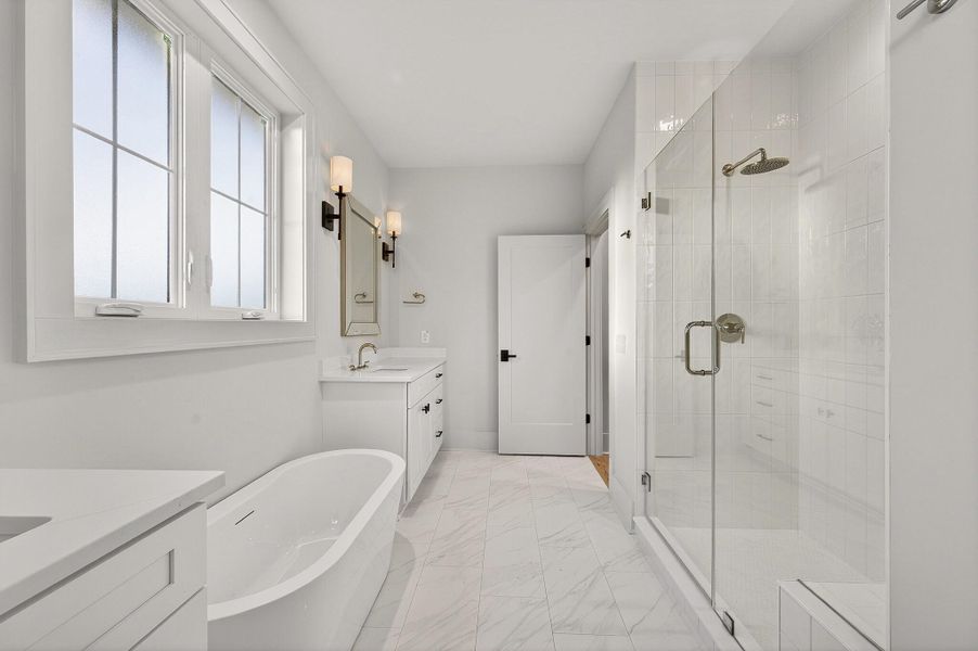 Furnished interior view inside a new home in , Mount Pleasant (Image 31).