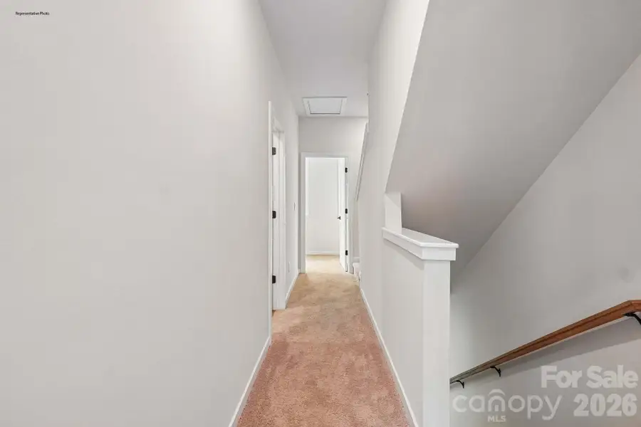 Spacious, unfurnished interior of a new home in Kingman Townhomes, Charlotte (Image 20). Spacious, unfurnished interior of a new home in Kingman Townhomes, Charlotte (Image 20).