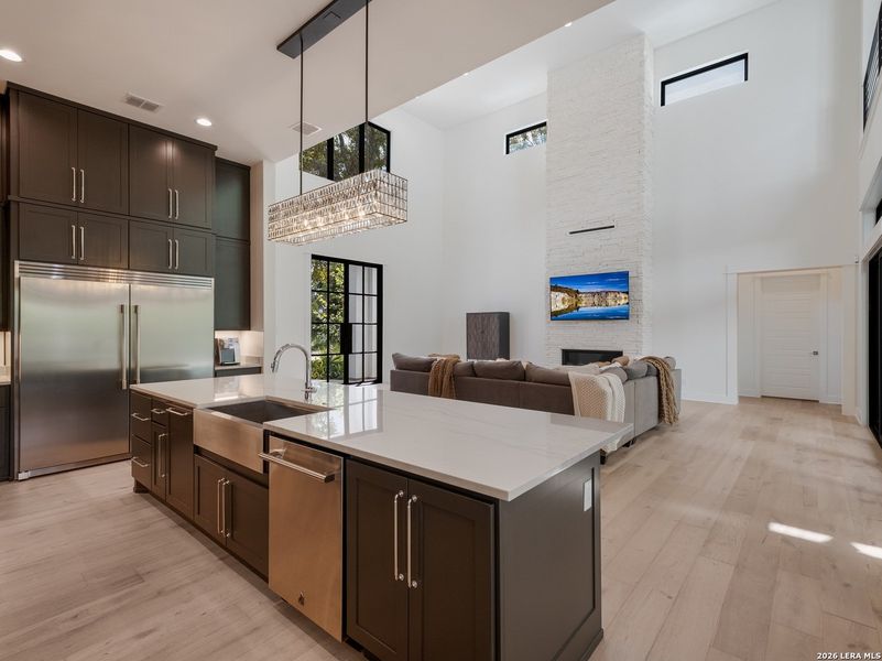 Furnished interior view inside a new home in , Bulverde (Image 30).