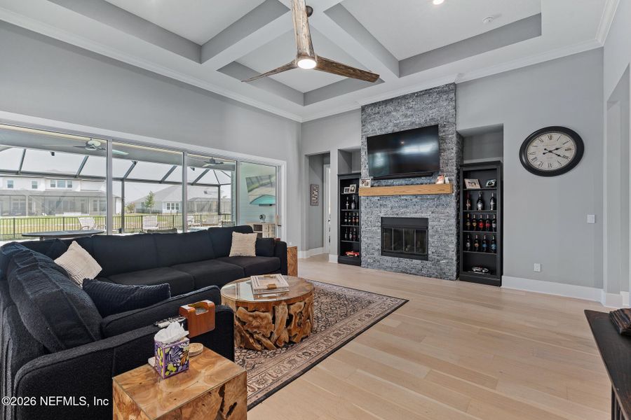 Furnished interior view inside a new home in Marshes of Madeira, St. Augustine (Image 39). Furnished interior view inside a new home in Marshes of Madeira, St. Augustine (Image 39).