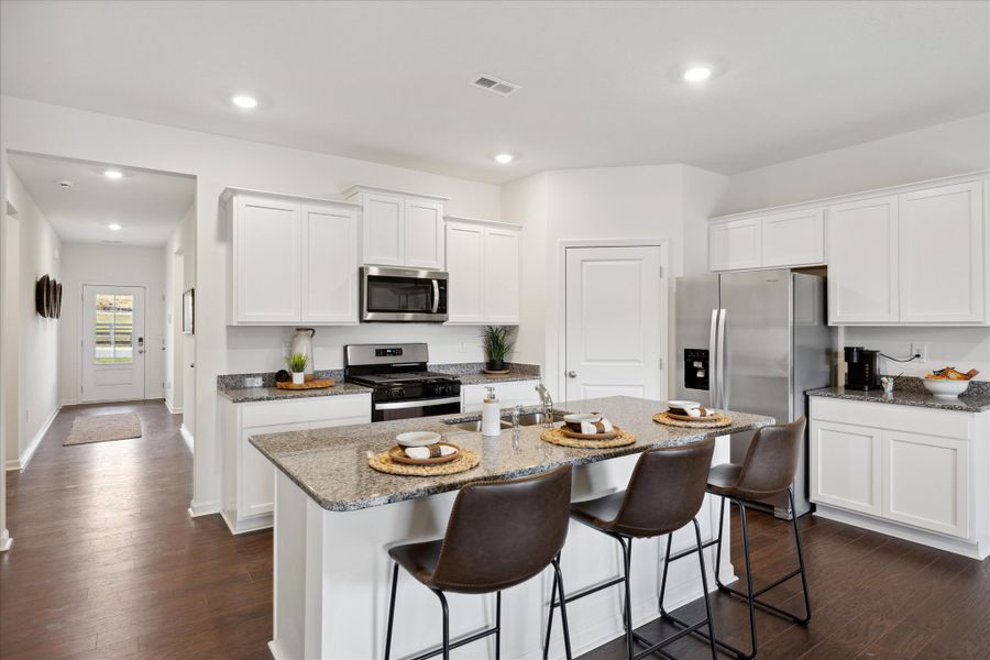 Representative furnished interior of a home built from the Cali by D.R. Horton in The Ridge at Neals Landing, Knoxville (Image 13). Representative furnished interior of a home built from the Cali by D.R. Horton in The Ridge at Neals Landing, Knoxville (Image 13).