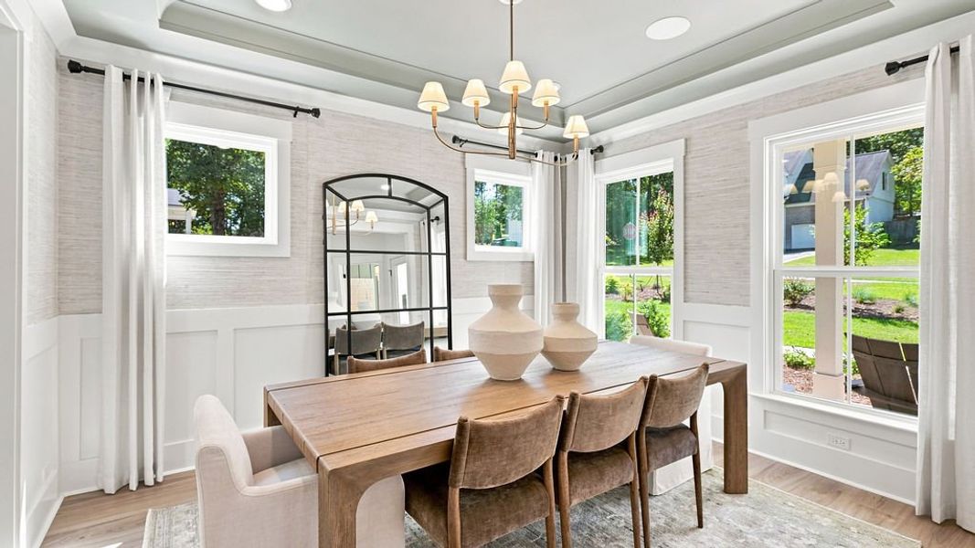 Representative furnished interior of a home built from the Vanderbilt by Pulte Homes in Fishers Wood, Columbia (Image 43).