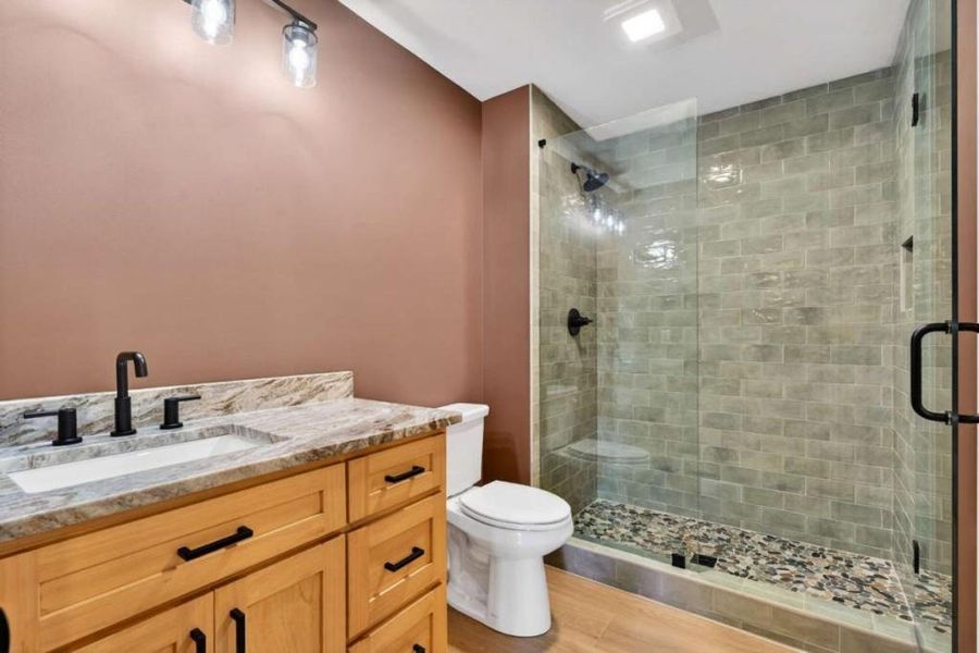 Furnished interior view inside a new home in , Blue Ridge (Image 4).