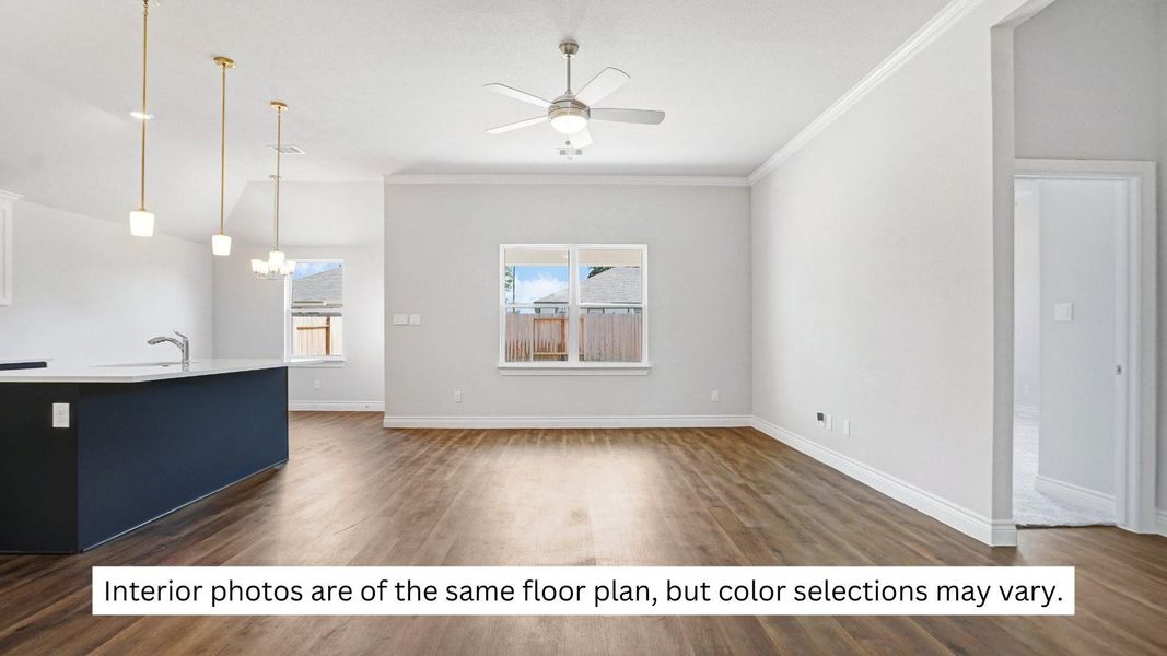 Spacious, unfurnished interior of a new home in Lexington Heights, Willis (Image 10).