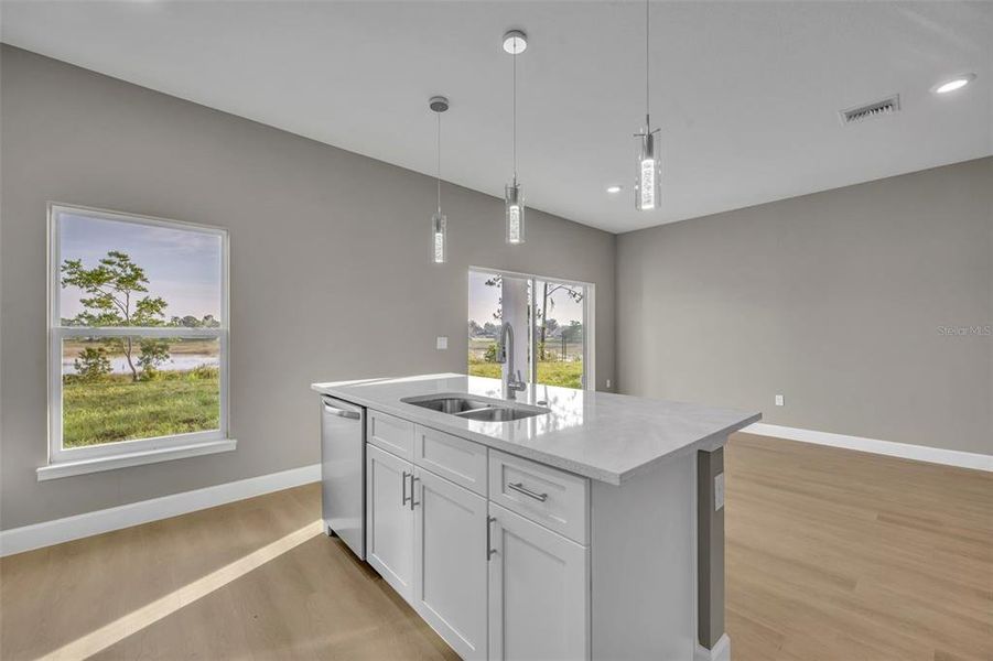 Furnished interior view inside a new home in , Deltona (Image 10).