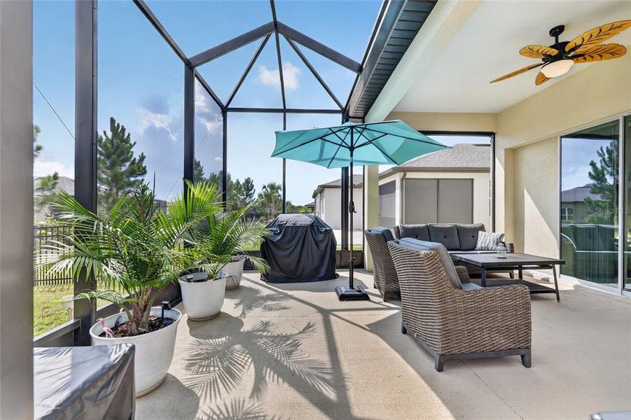Exterior details and patio area of a home in , Ocala (Image 27).