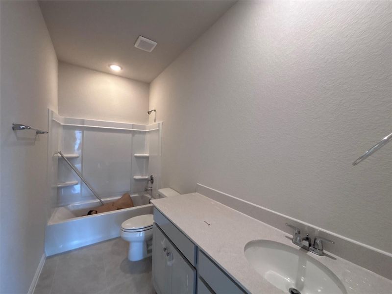 Furnished interior view inside a new home in The Colony, Bastrop (Image 5).