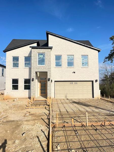 In-progress construction of a new home in , Dallas, TX (Image 16).