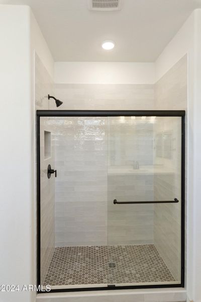 OWNER'S TILED SHOWER