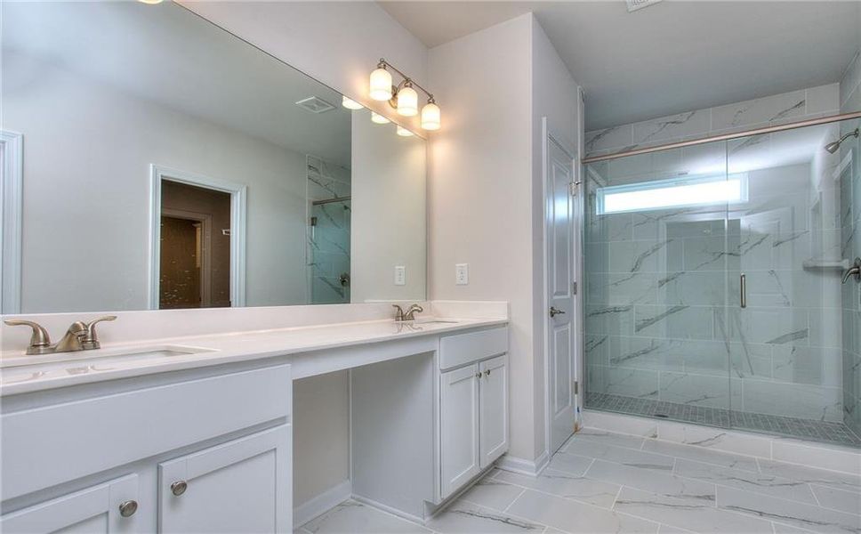 Furnished interior view inside a new home in Waters Edge, Mansfield (Image 3).