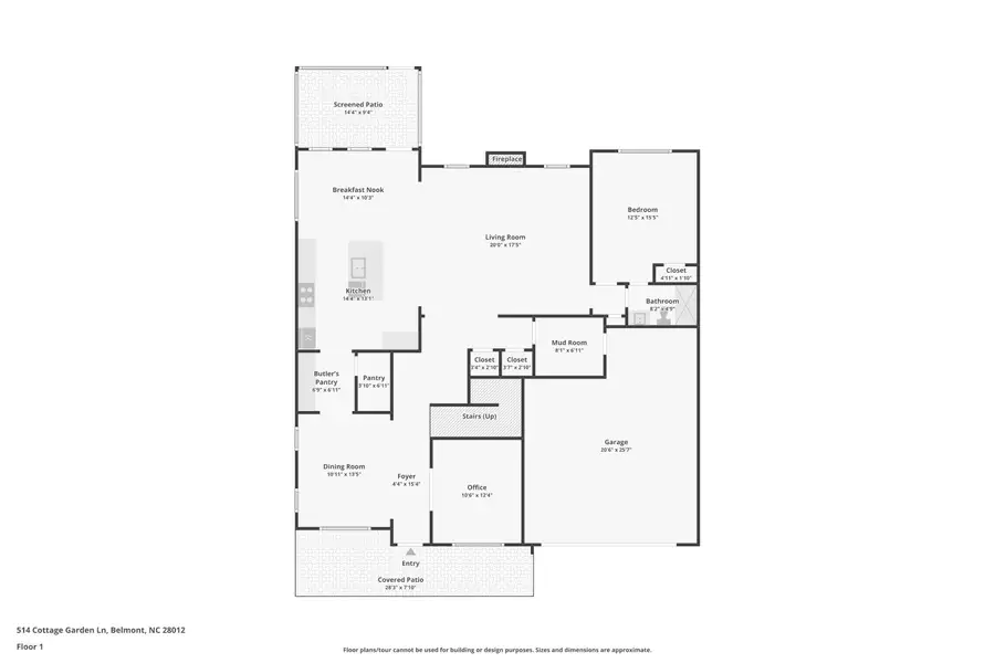 The Stonehaven Plan by DRB Homes in Michaux Gardens - Floor 1
