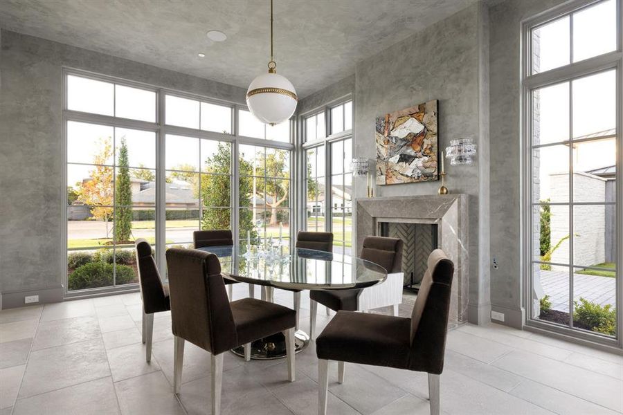 Furnished interior view inside a new home in , Dallas (Image 15).