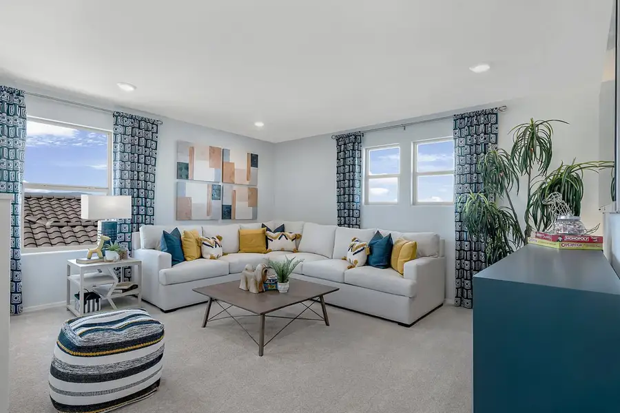 Furnished interior view inside a new home in The Reserves at Desert Oasis, Surprise (Image 6).