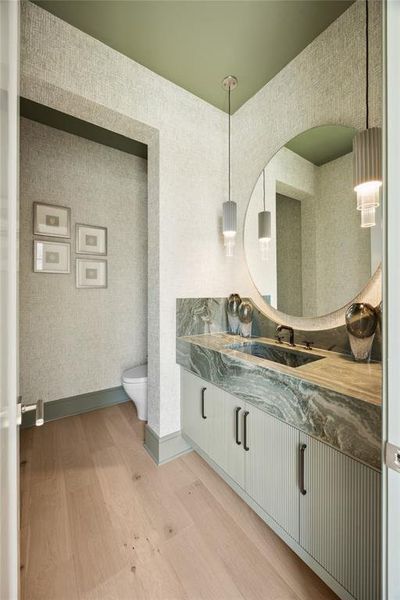 Furnished interior view inside a new home in , Fort Worth (Image 7).