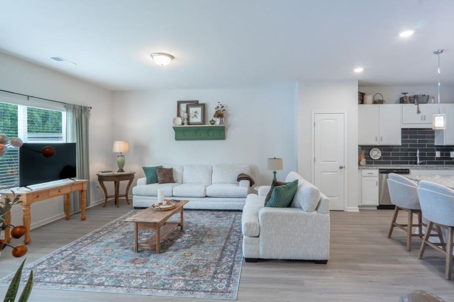 Furnished interior view inside a new home in Ellison Square, Sugar Hill (Image 7).