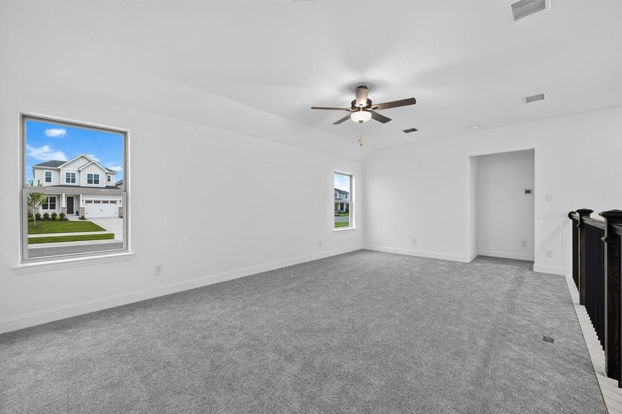 Spacious, unfurnished interior of a new home in The Ranch at Uptown Celina, Celina (Image 25). Spacious, unfurnished interior of a new home in The Ranch at Uptown Celina, Celina (Image 25).