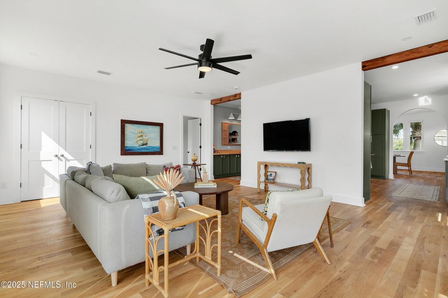 Furnished interior view inside a new home in , St. Augustine (Image 7).