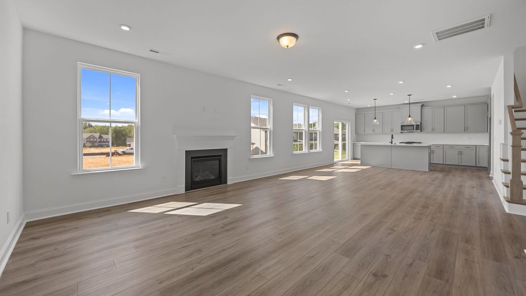 Furnished interior view inside a new home in Lakeside Glen, York (Image 6). Furnished interior view inside a new home in Lakeside Glen, York (Image 6).