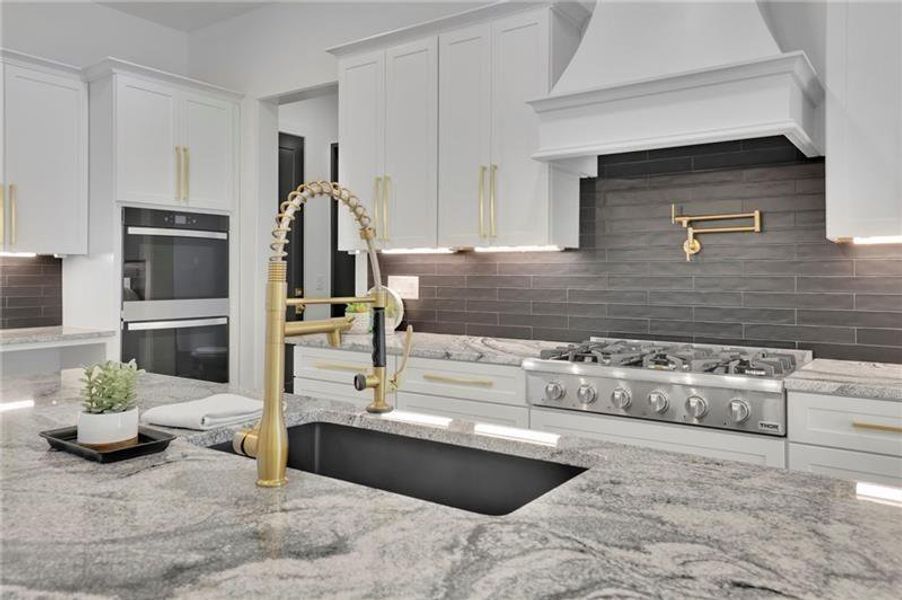 Furnished interior view inside a new home in , Canton (Image 18).