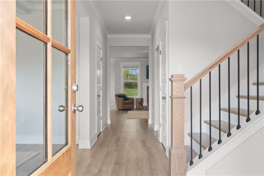 Spacious, unfurnished interior of a new home in Brush Arbor, McDonough (Image 18).