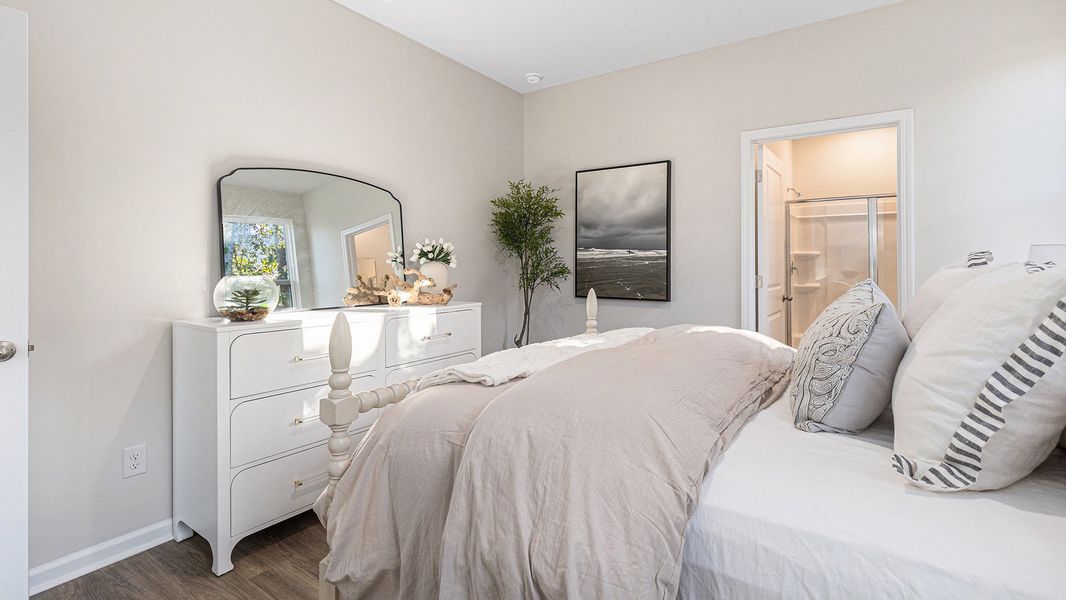 Furnished interior view inside a new home in South Island Landing, Georgetown (Image 11).