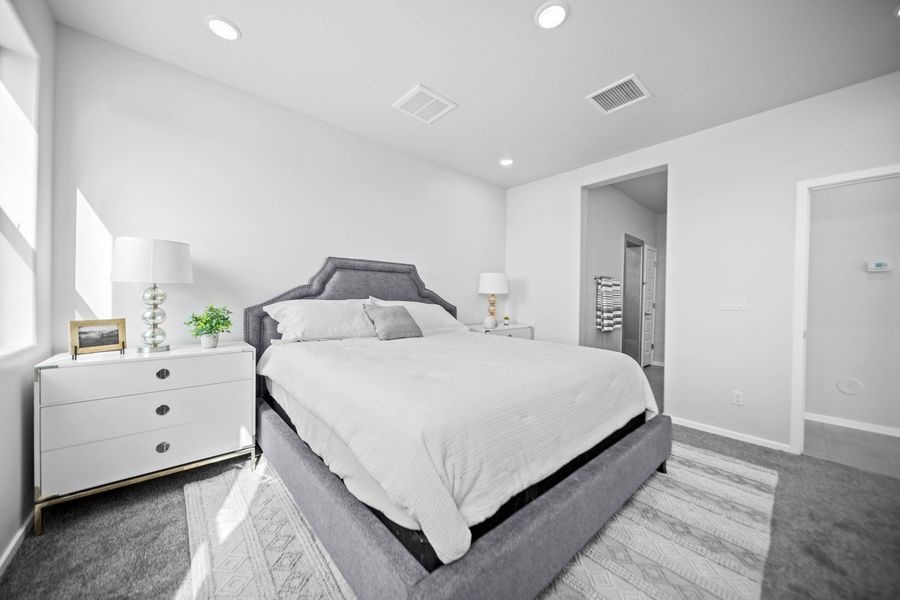 Representative furnished interior of a home built from the Prado by Hakes Brothers in Summer Sky North, El Paso (Image 11).