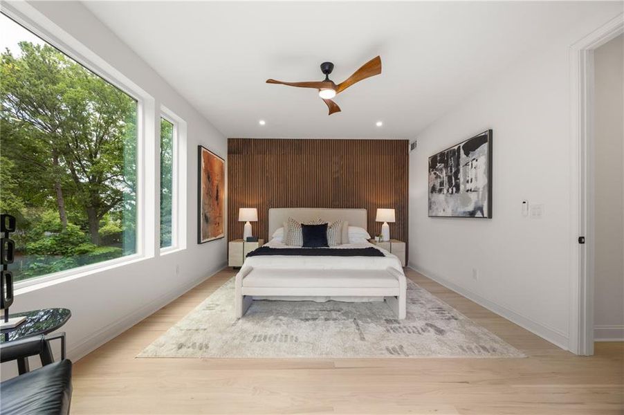 Furnished interior view inside a new home in , Atlanta (Image 14). Furnished interior view inside a new home in , Atlanta (Image 14).