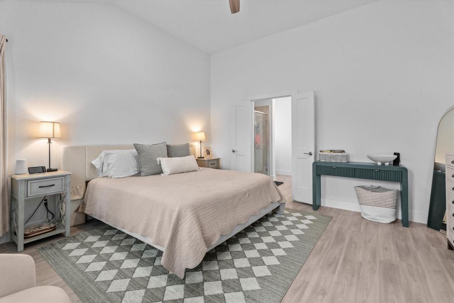 Furnished interior view inside a new home in Sorella, Tomball (Image 31).