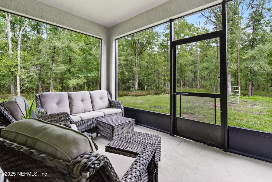 Furnished interior view inside a new home in Flagler Estates, Hastings (Image 24).