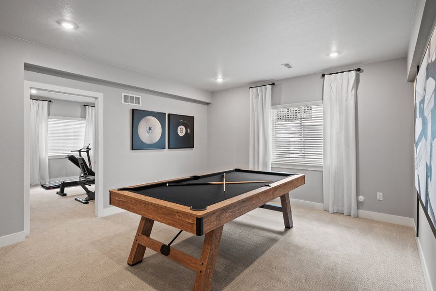Representative furnished interior of a home built from the Glen by Trumark Homes in Trumark Homes at Tanterra, Parker (Image 30).