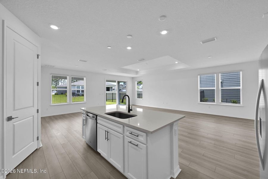 Furnished interior view inside a new home in Hyland Trail, Green Cove Springs (Image 35).