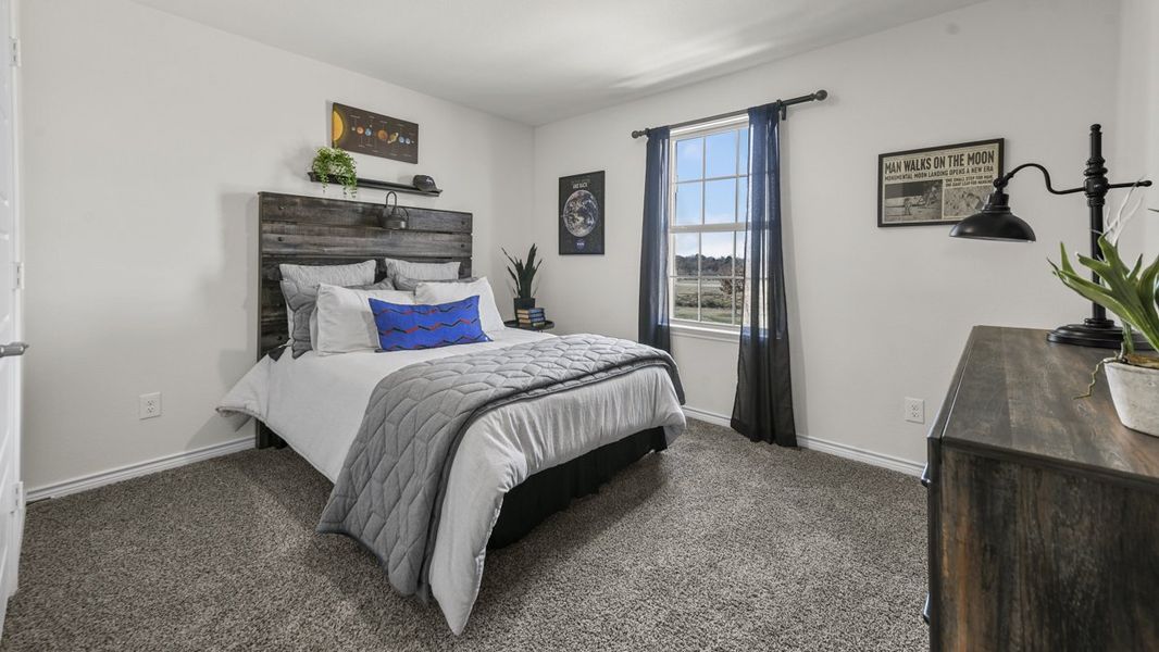 Furnished interior view inside a new home in Liberty Crossing, Royse City (Image 7).