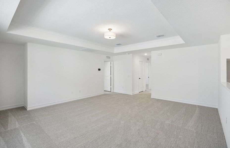 Spacious, unfurnished interior of a new home in Treeline, Justin (Image 12). Spacious, unfurnished interior of a new home in Treeline, Justin (Image 12).