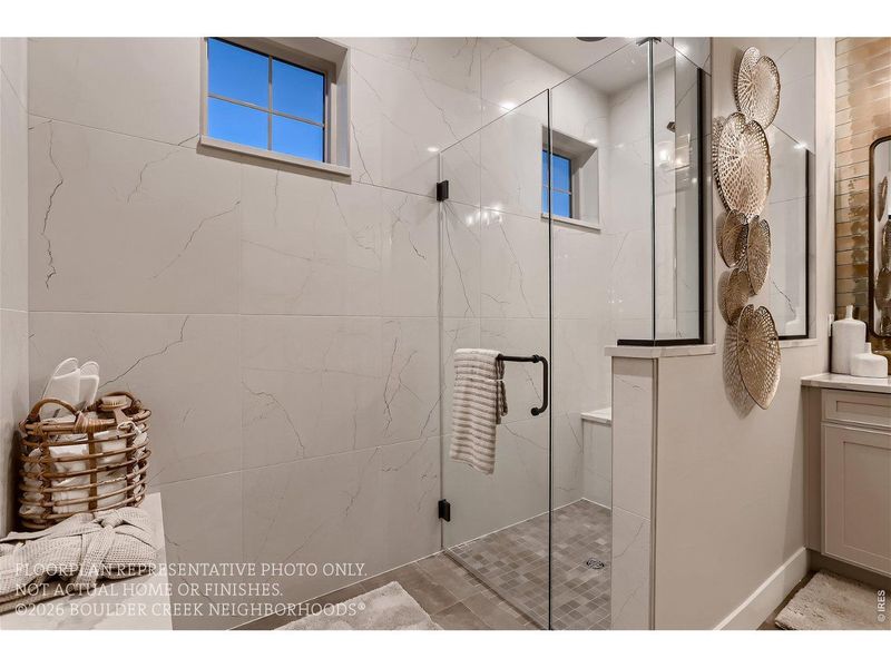 Furnished interior view inside a new home in , Broomfield (Image 22).