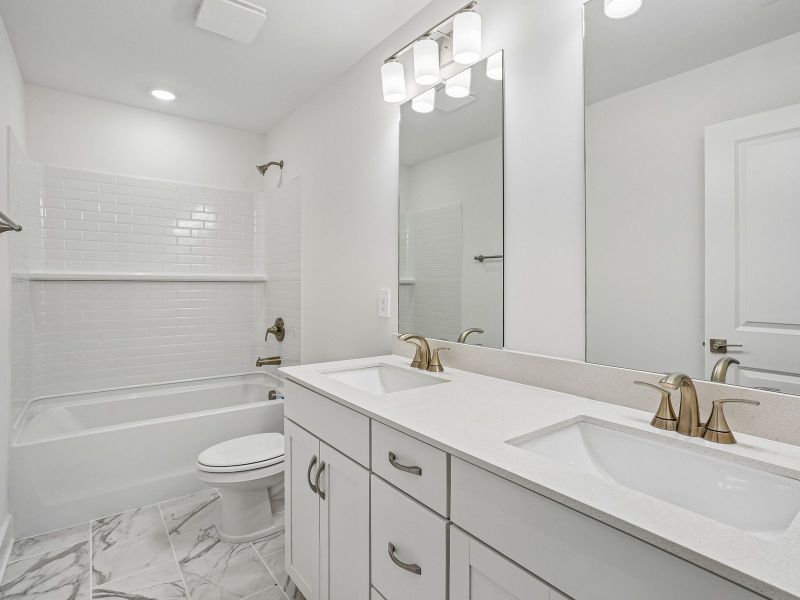 Furnished interior view inside a new home in Station Hill - Estate Series, Franklin (Image 7). Furnished interior view inside a new home in Station Hill - Estate Series, Franklin (Image 7).