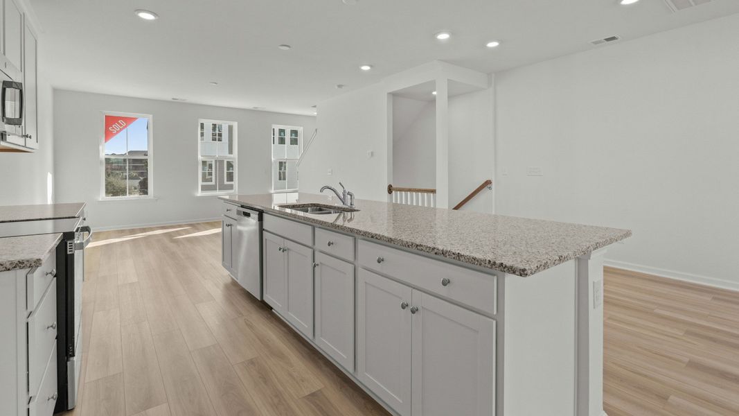 Furnished interior view inside a new home in Seabreeze Crossing, Little River (Image 12).