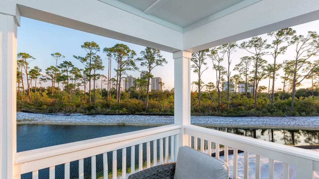 Sabal Palm Covered Patio