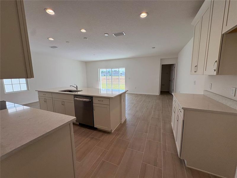 Furnished interior view inside a new home in Sky Lakes Towns, St. Cloud (Image 6).