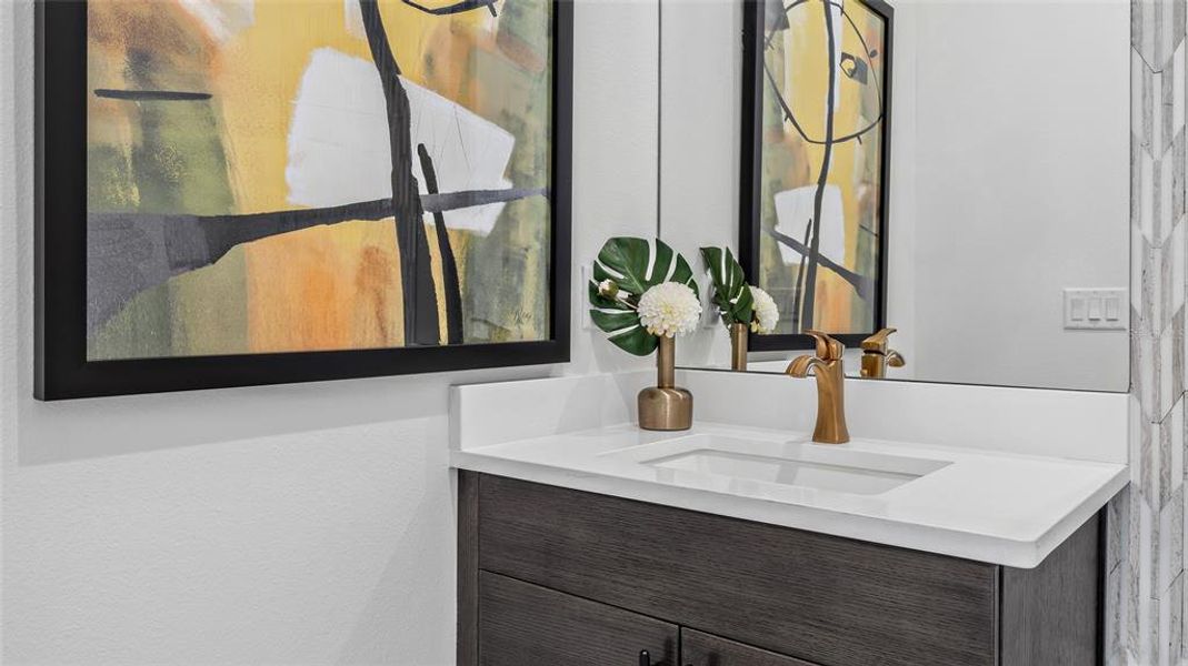 Close-up of interior finishes inside a home in Cresswind at Lake Harris, Tavares (Image 17).