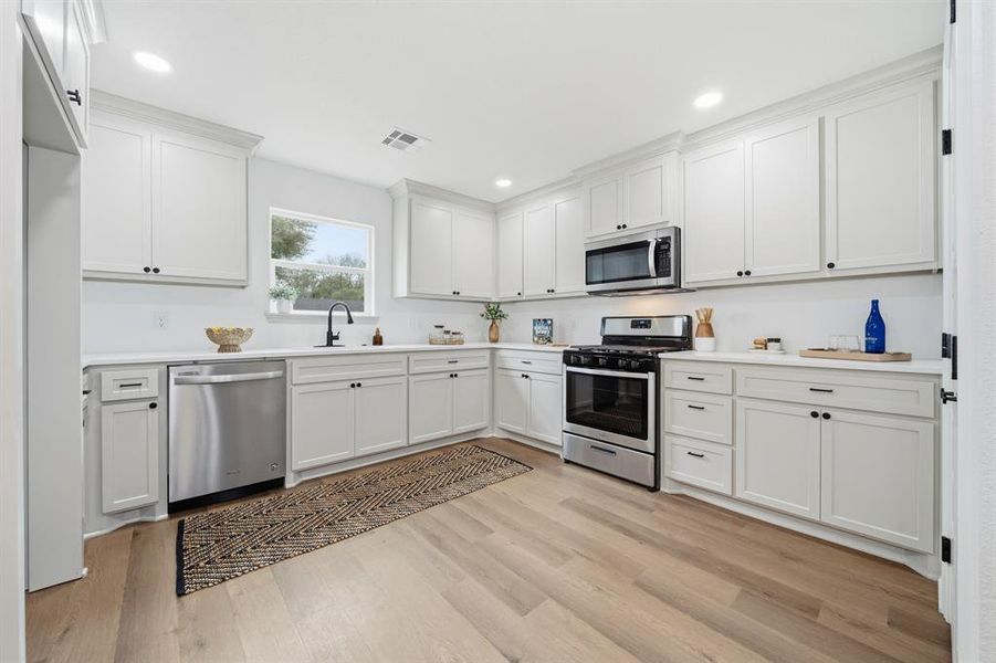 Furnished interior view inside a new home in , Hillsboro (Image 10).