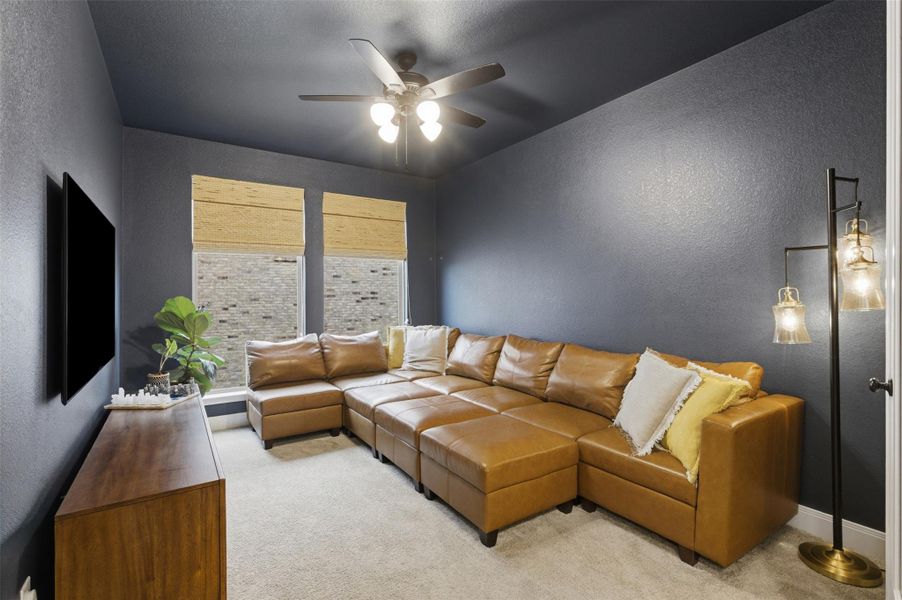 Furnished interior view inside a new home in Wolf Ranch, Georgetown (Image 30).