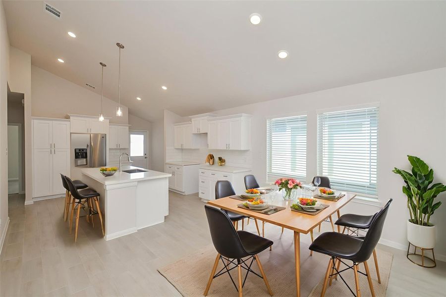 Welcome to this lovely dining space where you can have a casual dining experience. Welcome to this lovely dining space where you can have a casual dining experience.