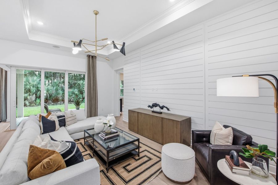 Representative furnished interior of a home built from the Concord by Pulte Homes in Highpointe, Stuart (Image 17). Representative furnished interior of a home built from the Concord by Pulte Homes in Highpointe, Stuart (Image 17).