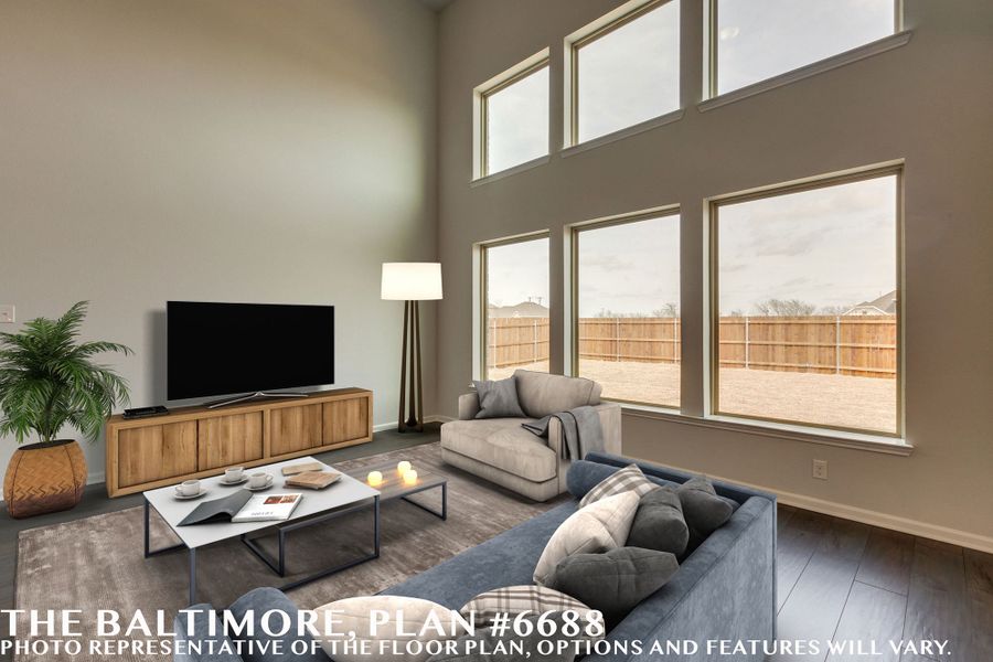 The Baltimore - Living Room